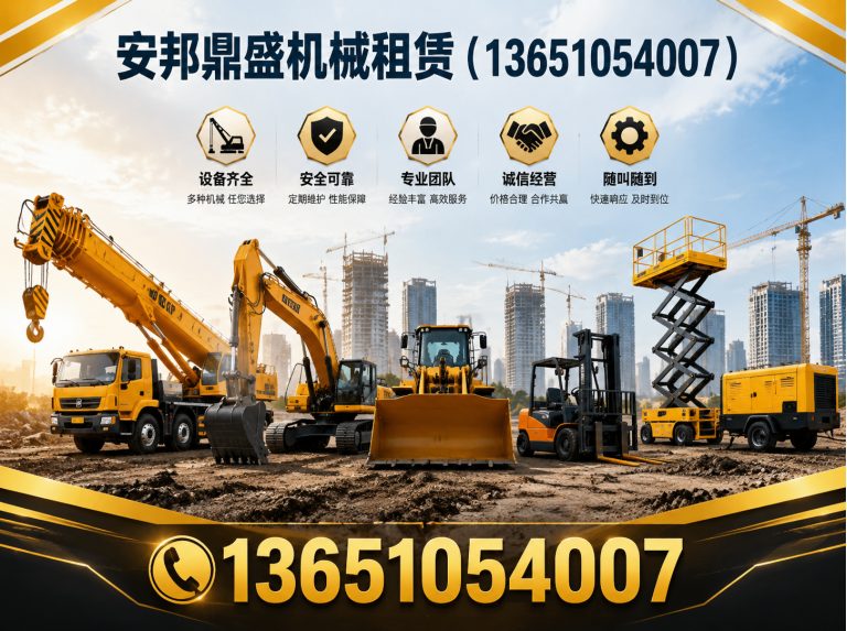 怀柔区工程设备租赁展示图
